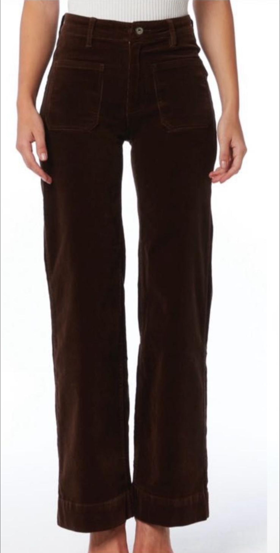Chocolate Brown Corduroy Trouser
