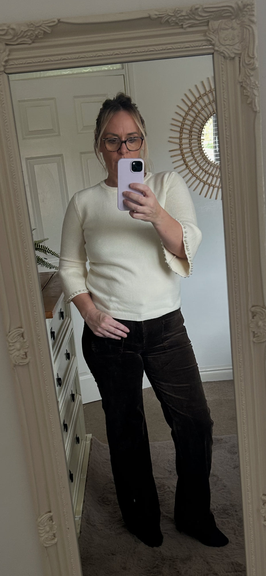 Chocolate Brown Corduroy Trouser